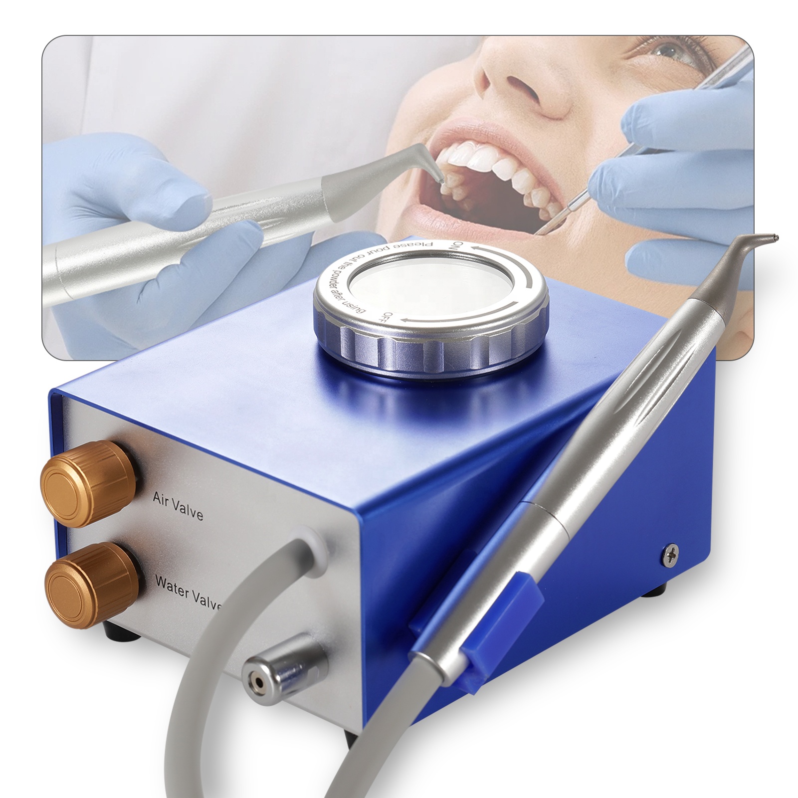 Teeth Whitening Device - M4 de ntal Sandstrahlen Maschine Luft