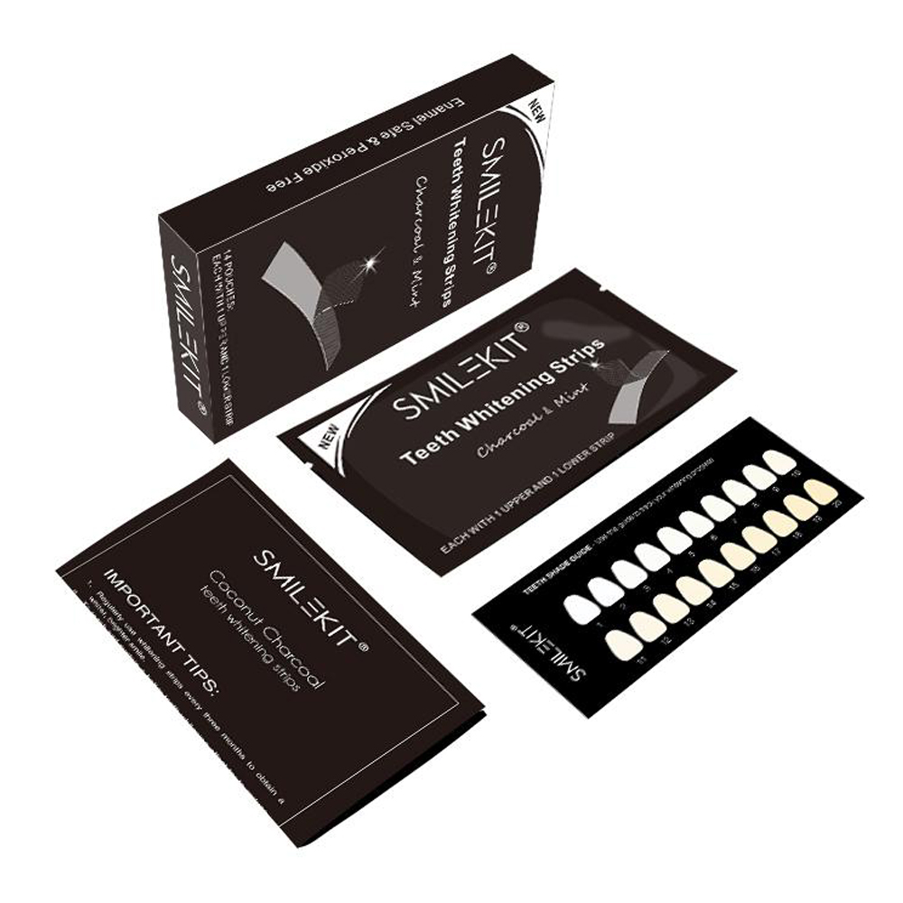 Teeth Whitening Effects - 70 teile/schachtel Zahn aufhellung streifen Bambus