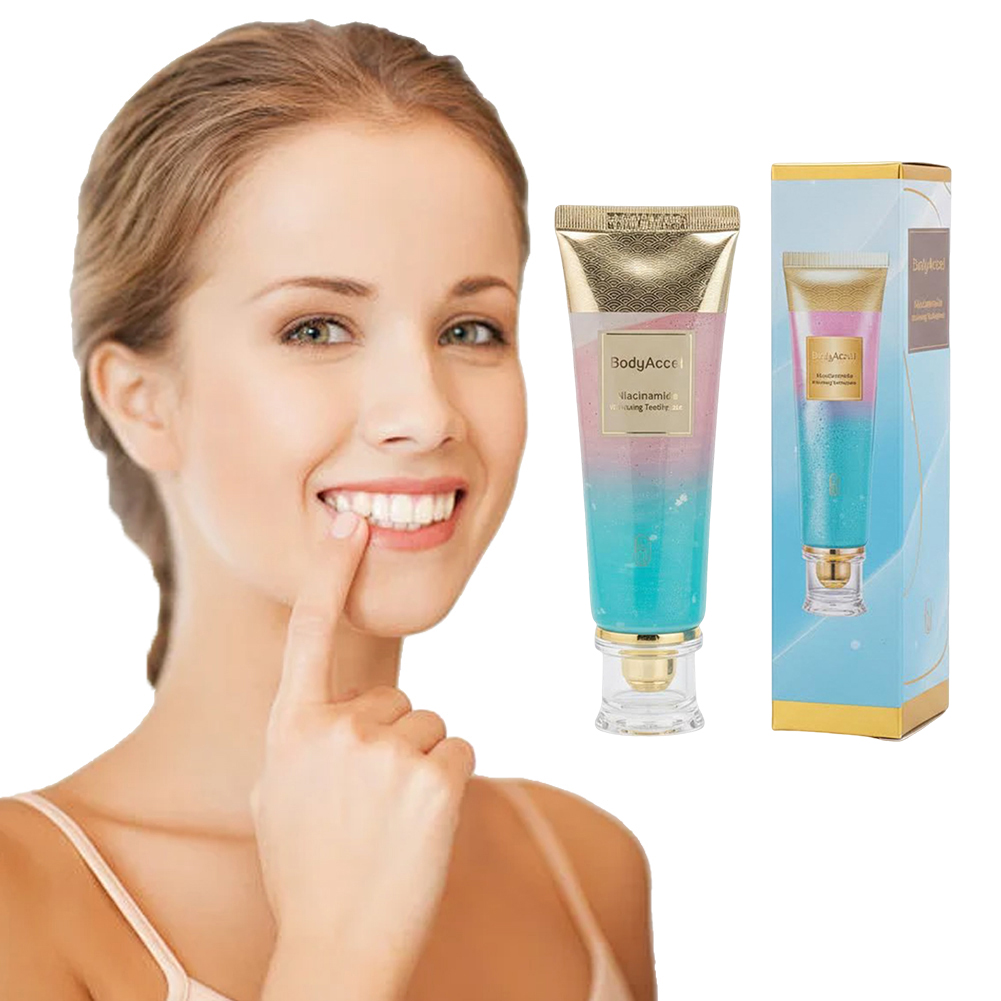 Teeth Whitening Cream - 100G Niacinamid Zahnaufhellende Zahnpasta Brillantes Lächeln