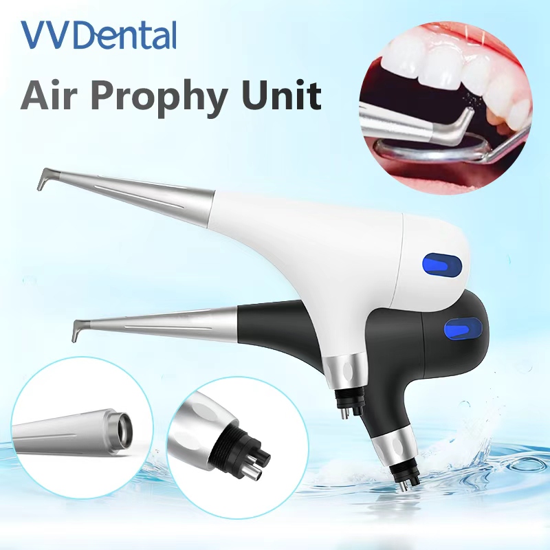 Teeth Whitening Device - VVDendal Air Prophy Zahnaufhellungs-Spray, Luftstrom-Wasserpolierer, Mundhygiene-Gerät