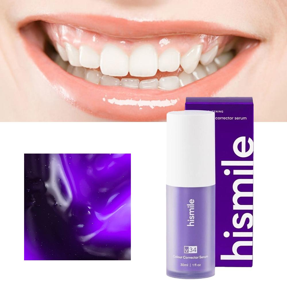 Hismile V34 Aufhellende Lila Z – Teeth Whitening Cream Bewertung und Preis