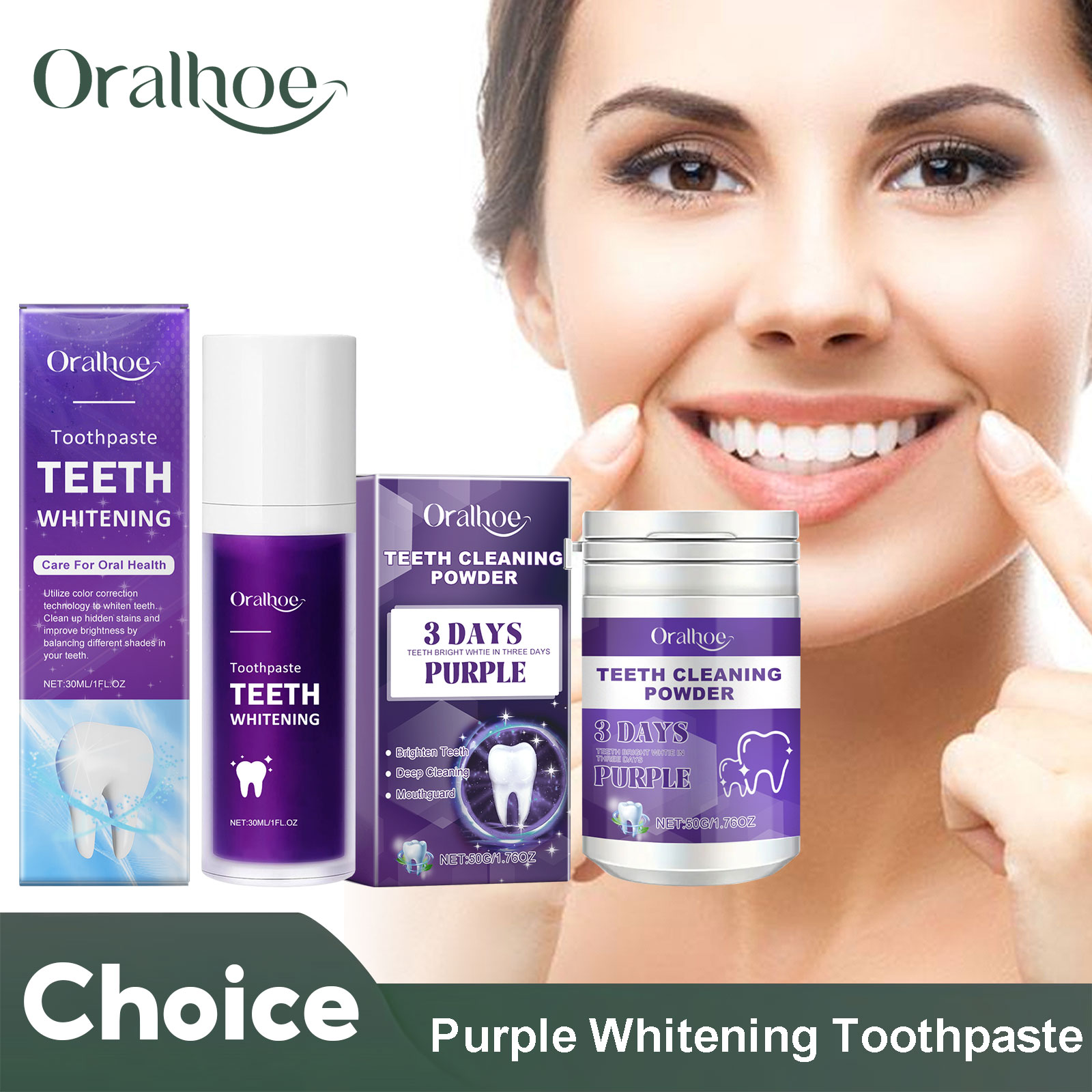Lila Korrektor Zahnaufhellung  – Teeth Whitening Near Me Bewertung und Preis