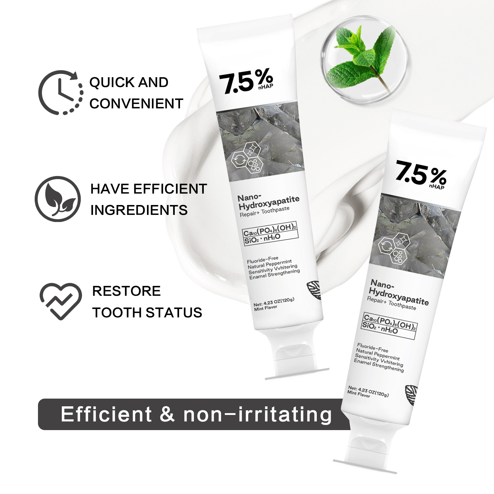 Nano-Hydroxyapatit Zahnpasta z – Teeth Whitening Cream Bewertung und Preis