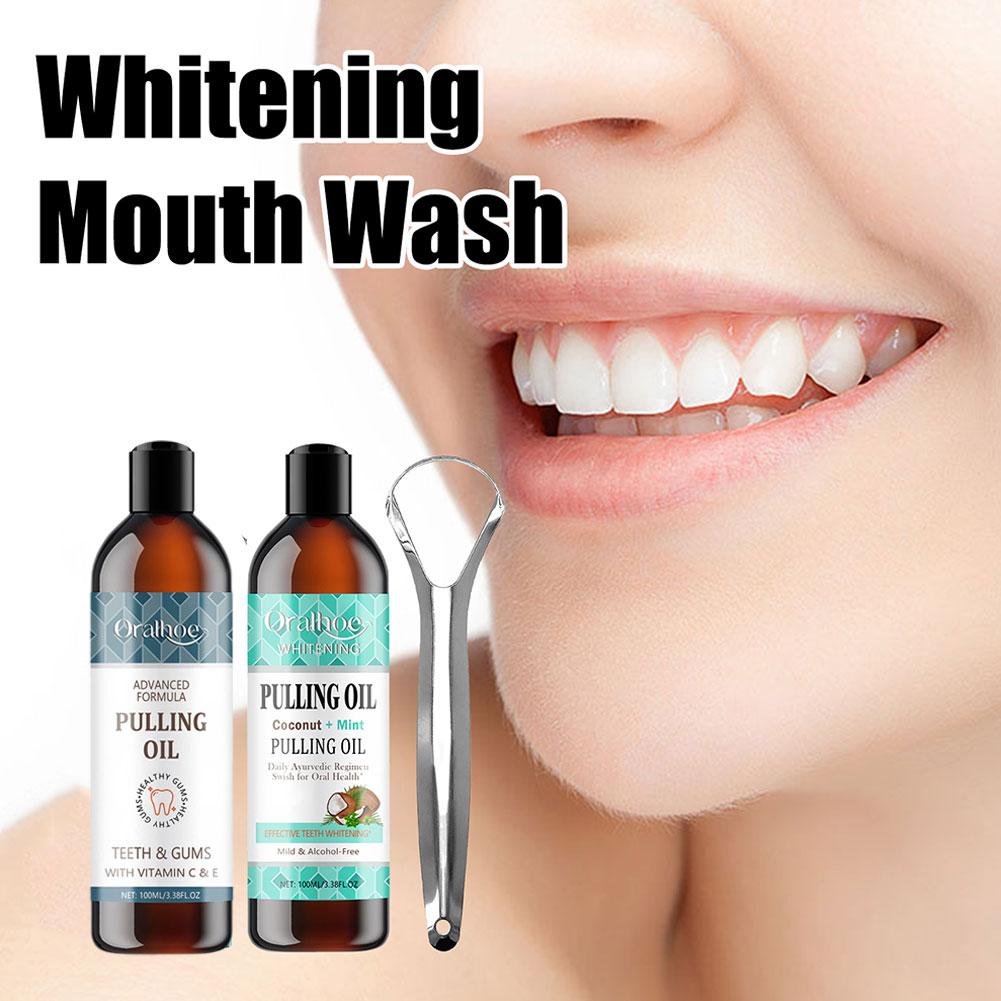 Kokos-Minze Mundpflegeöl Alkoh – Teeth Whitening Oil Pulling Bewertung und Preis
