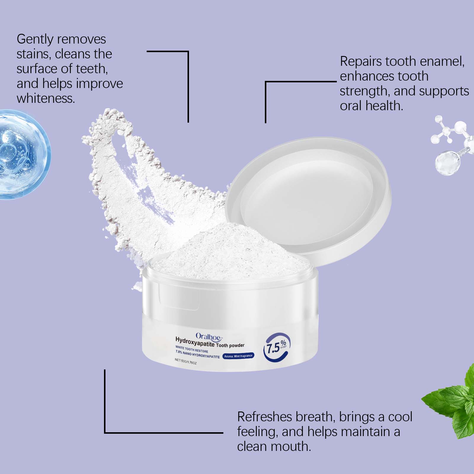 Sorgfältige Zahnpflege, starke – Teeth Whitening Oil Pulling Bewertung und Preis