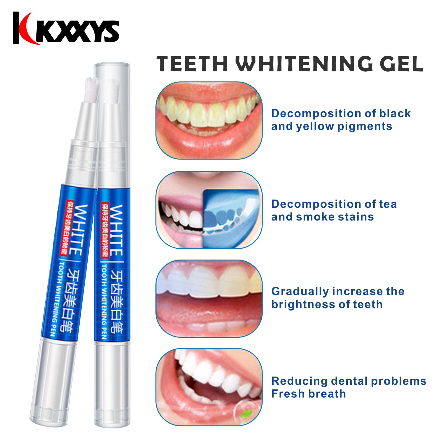 2 stücke * 3ml Beliebte White  – Teeth Whitening With Peroxide Bewertung und Preis