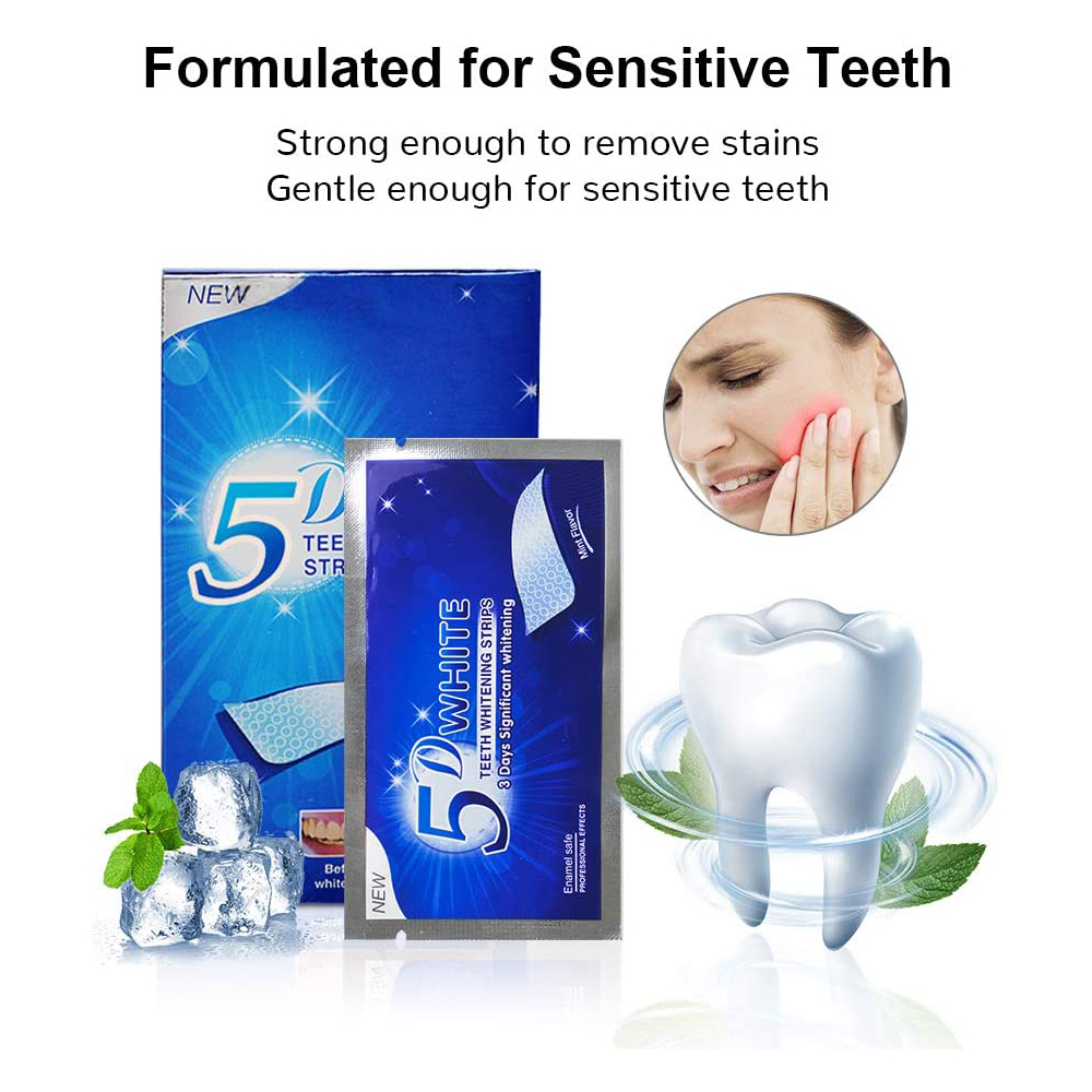 5D Weiße Zahnweißstreifen, Auf – Teeth Whitening With Peroxide Bewertung und Preis